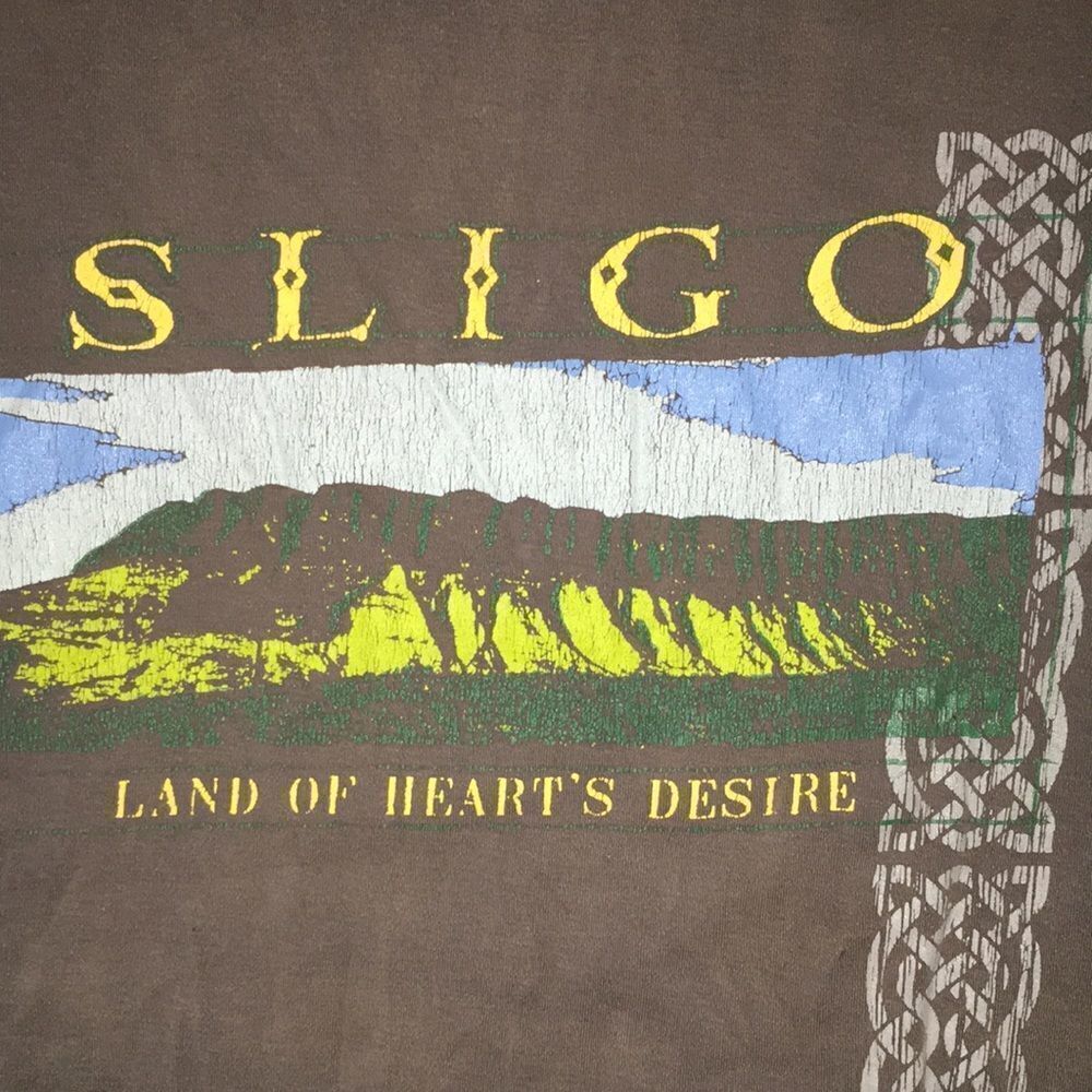 County Sligo Ireland Old worn faded men’s t shirt